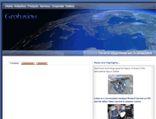 Tablet Screenshot of geofusion.com